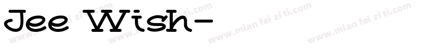 Jee Wish字体转换